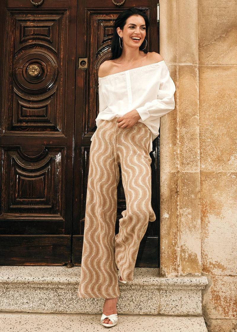 Paola T. Camicia in lino e viscosa Ultimi tre giorni