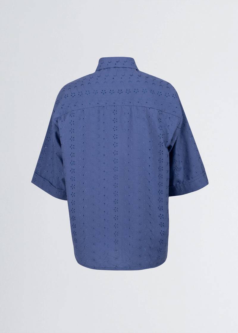 Paola T. Camicia In cotone sangallo Fino al 55% di sconto