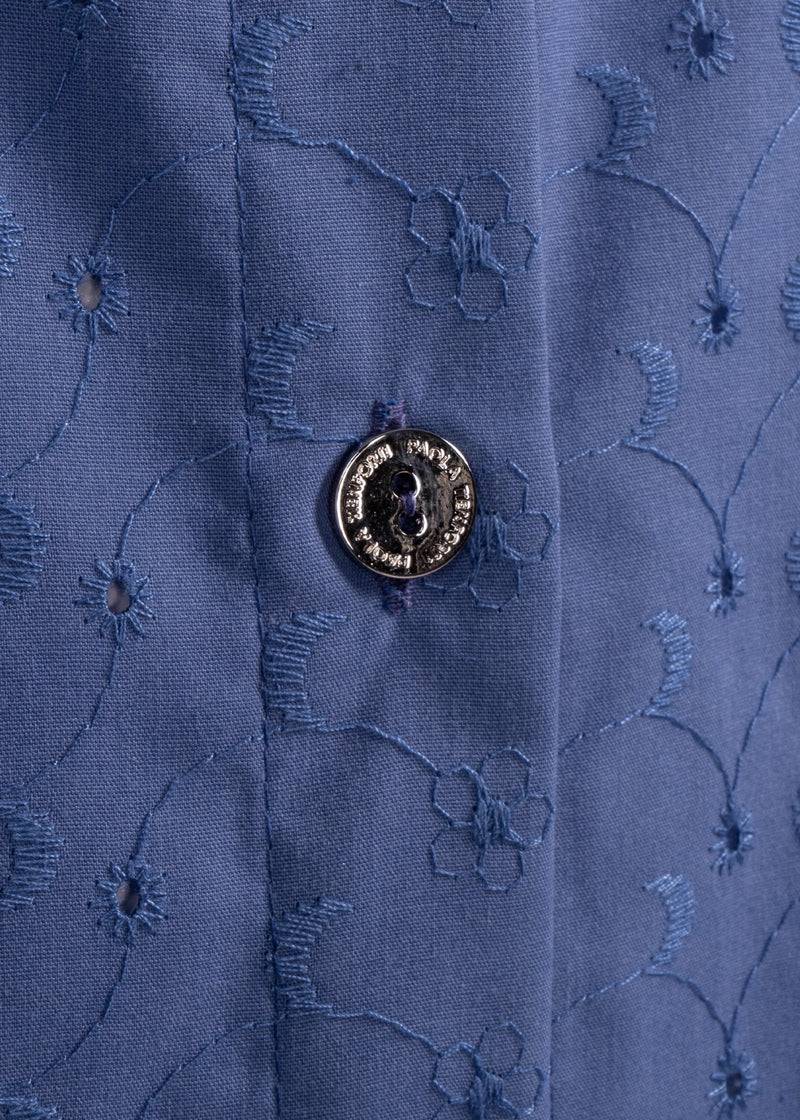 Paola T. Camicia In cotone sangallo Fino al 55% di sconto