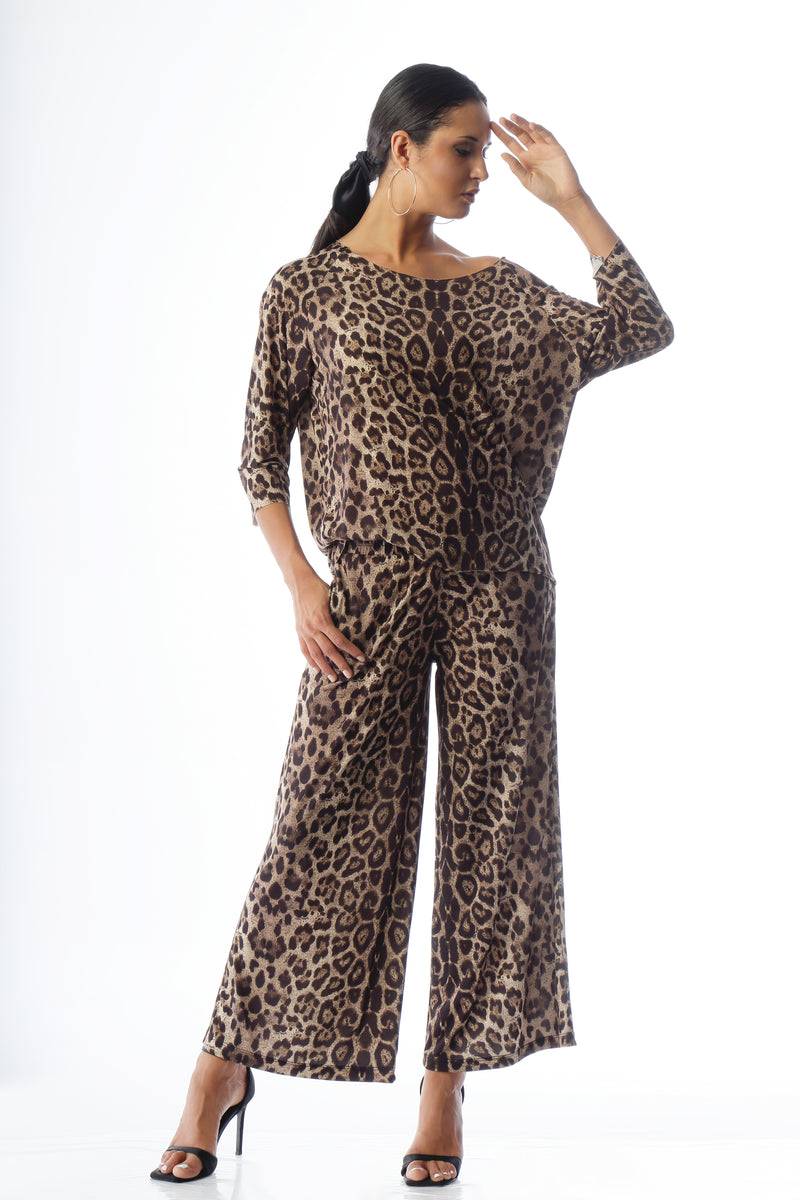Paola T. Pantalone cropped Black Friday Prezzi