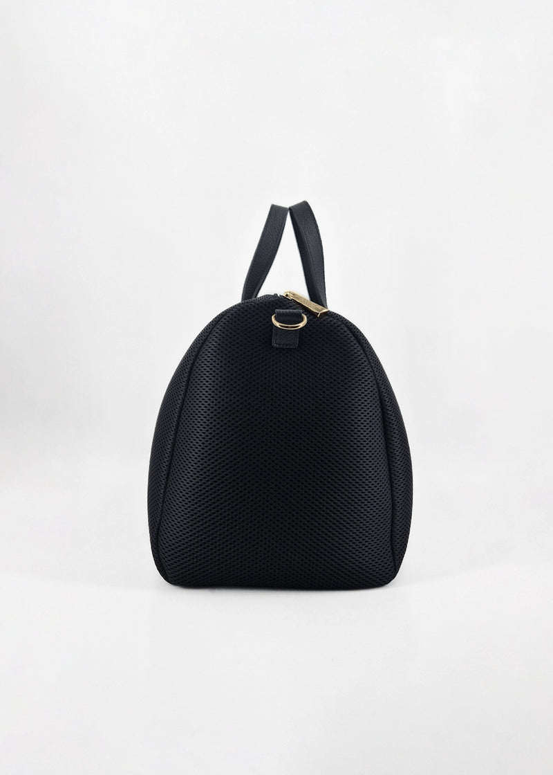 Paola T. Bauletto large in traforato con dettagli oro Outlet