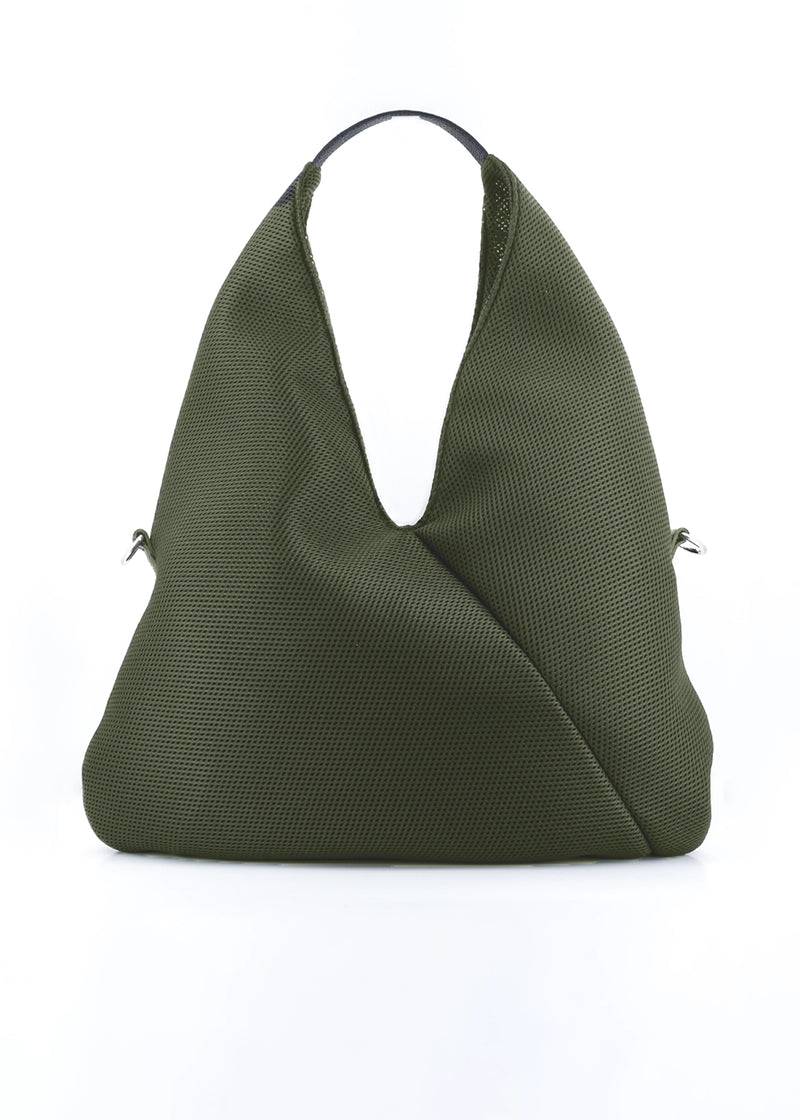 Paola T. Sacca hobo in traforato con dettagli argento In Vendita