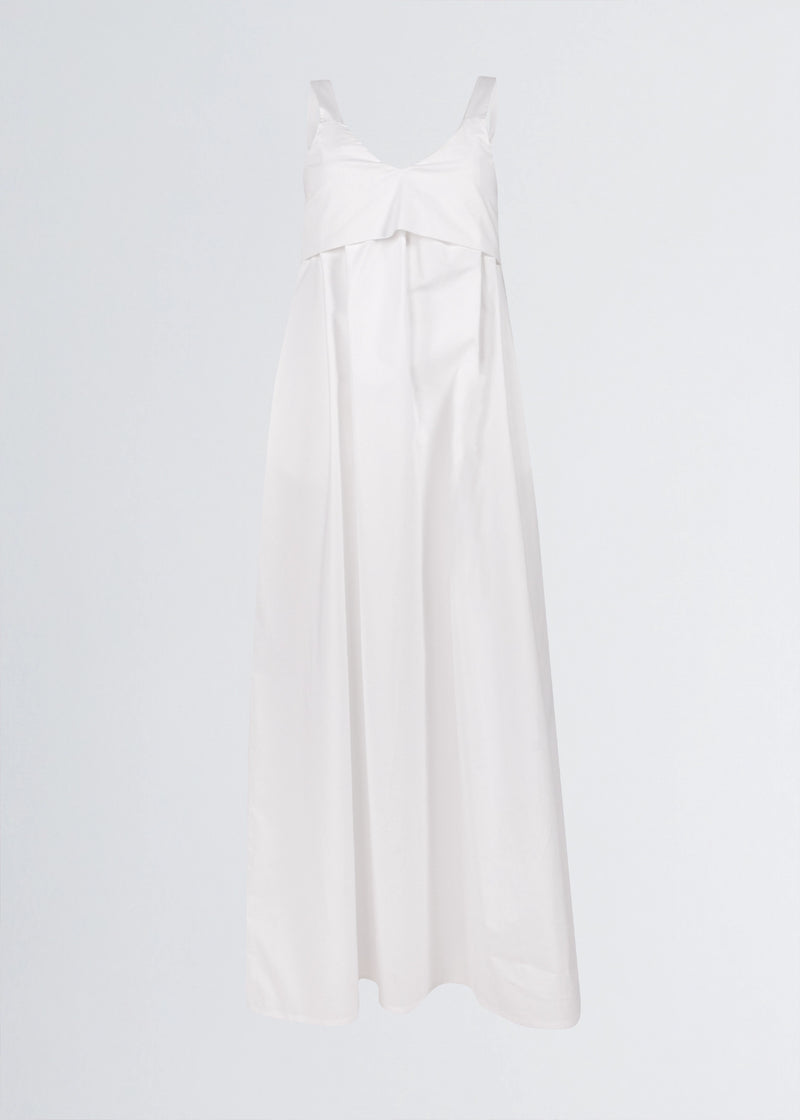 Paola T. Abito lungo in cotone popelin Fino al 50% di sconto