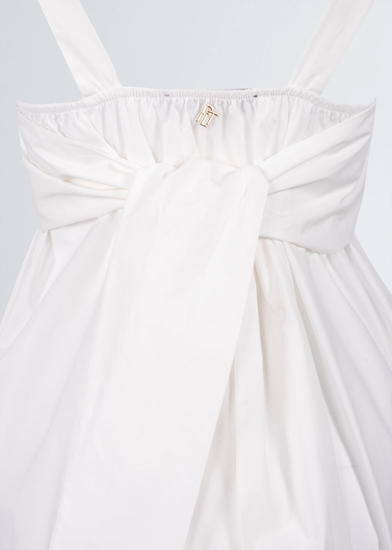 Paola T. Abito lungo in cotone popelin Fino al 50% di sconto