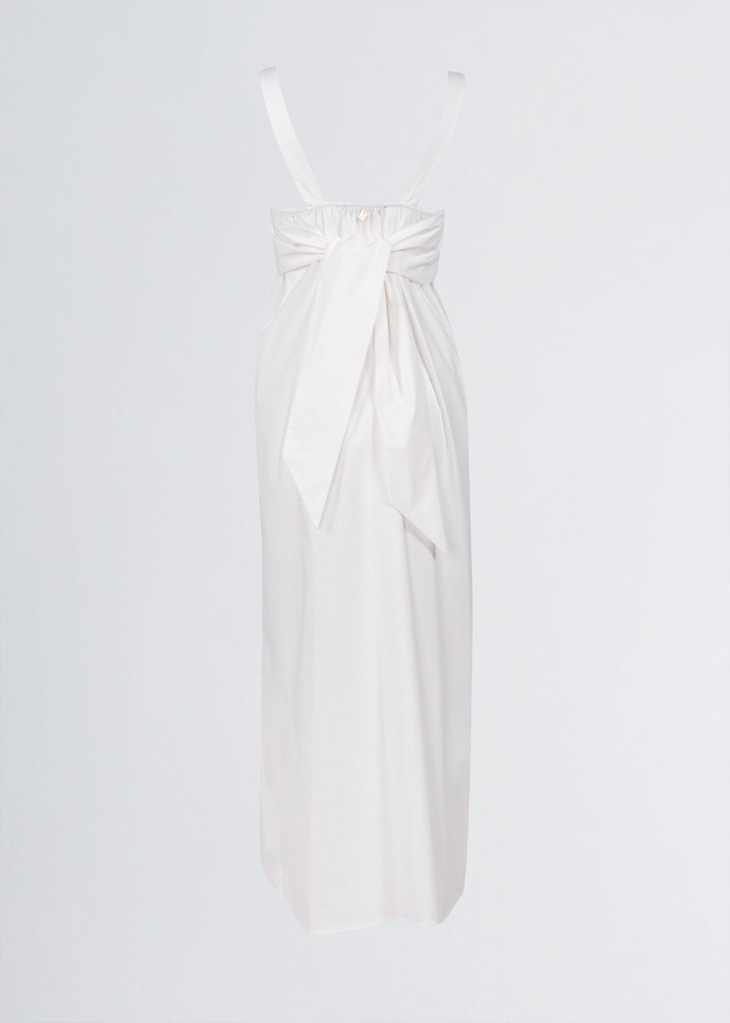 Paola T. Abito lungo in cotone popelin Fino al 50% di sconto