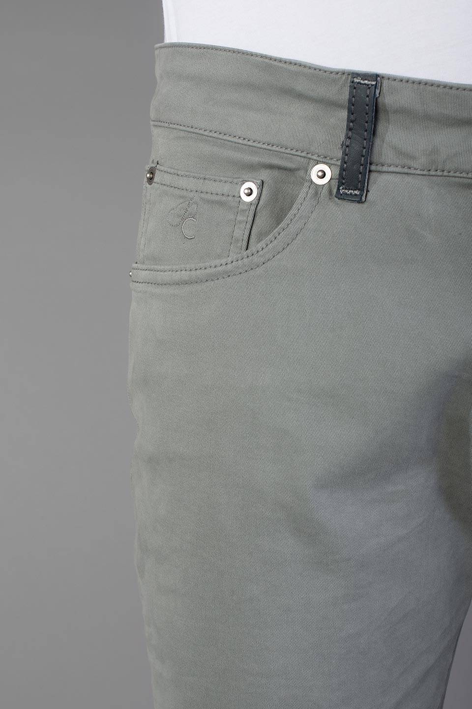 Paul Cortese Gabardine 5 tasche Grey Outlet