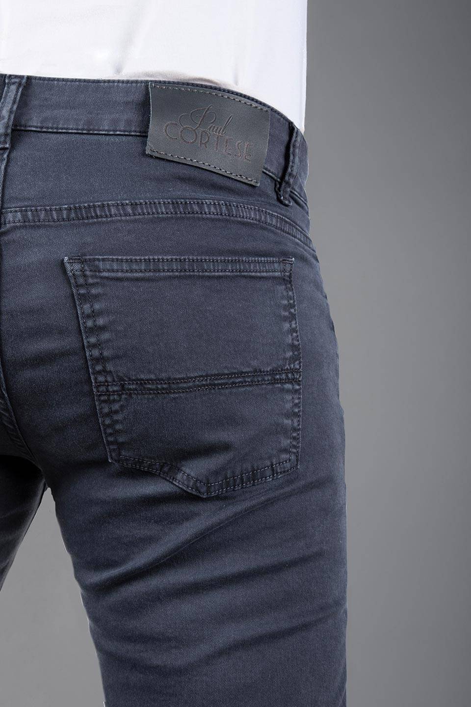 Paul Cortese Gabardine 5 tasche blue In Vendita