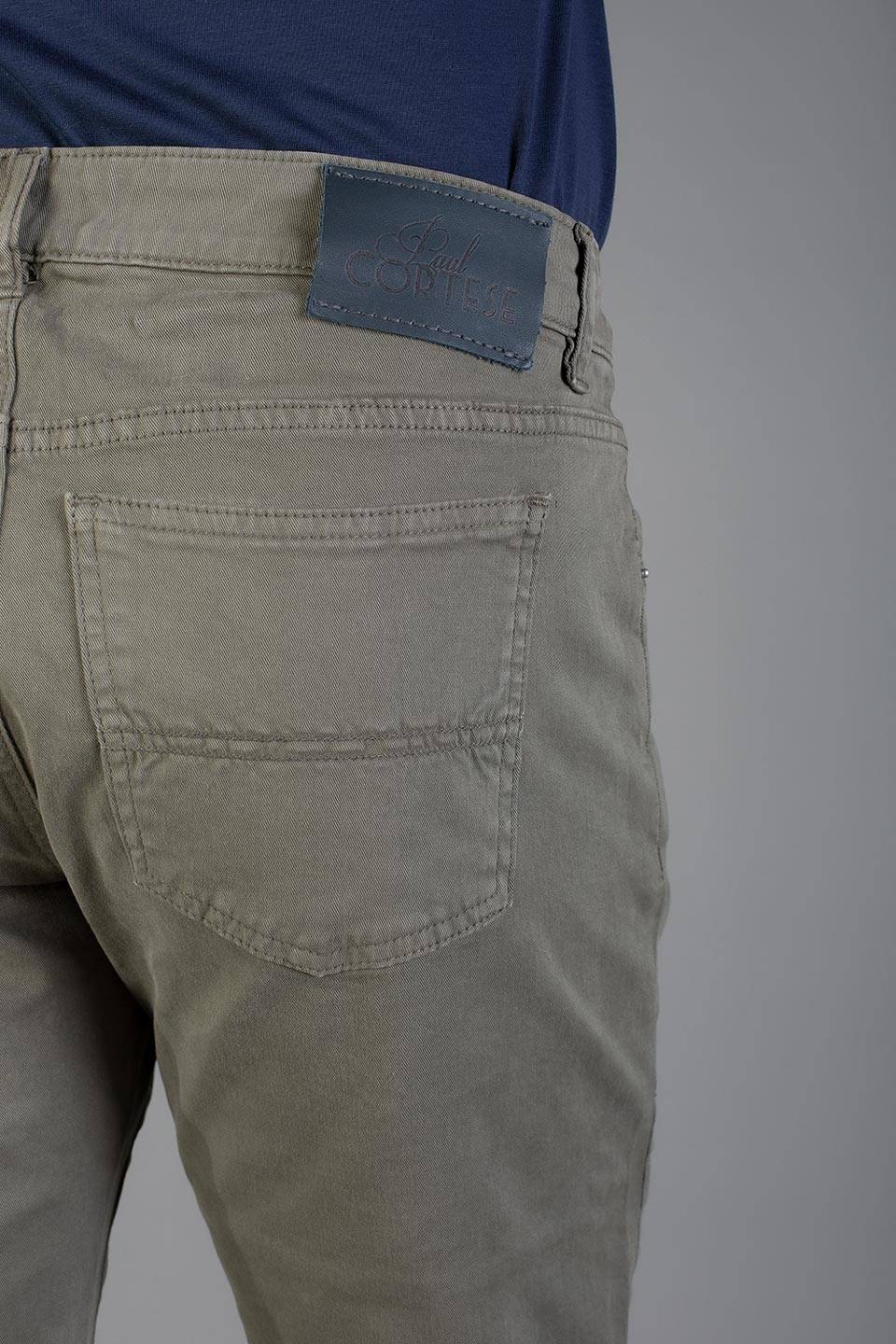Paul Cortese Gabardine 5 tasche Green Hotsell