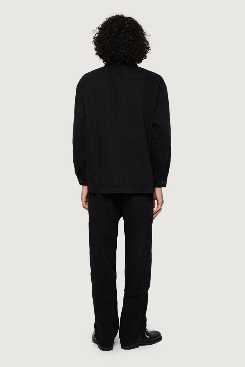 Paura ASH OVERSHIRT BLACK C41 X PAURA Affare Del Giorno