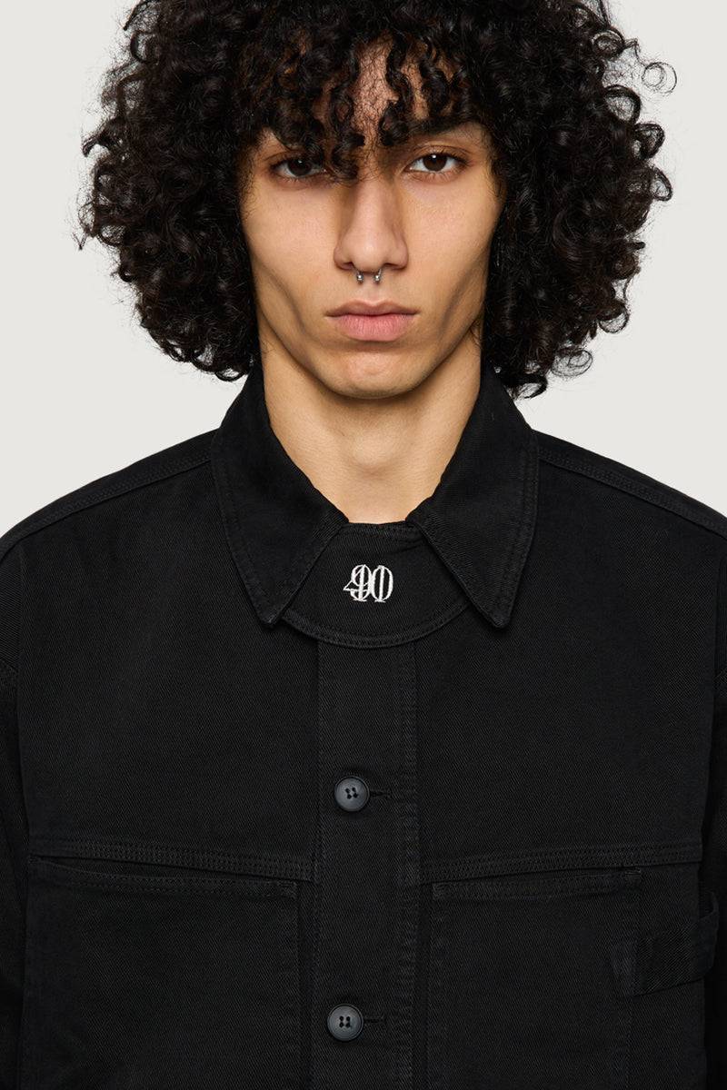 Paura ASH OVERSHIRT BLACK C41 X PAURA Affare Del Giorno