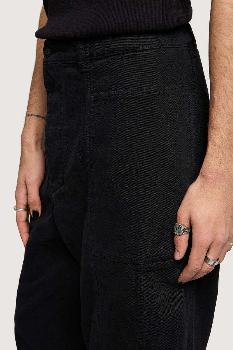 Paura BROCK WORKPANTS BLACK C41 X PAURA Prezzo Ridotto