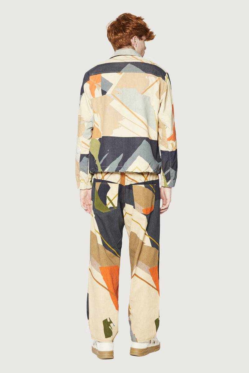 Paura CARA COACH JACKET SAND CAMO Presa