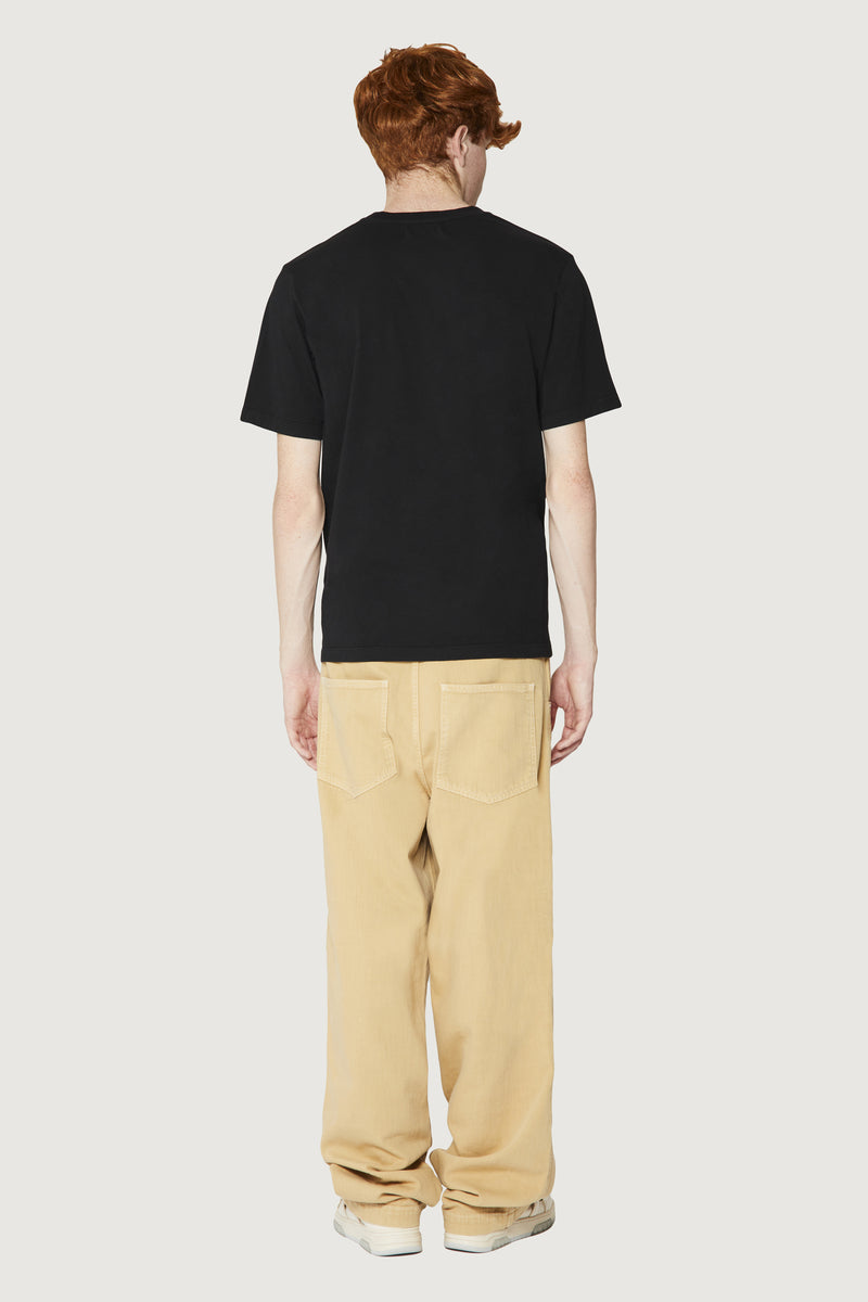 Paura COSTA OVERSIZED T-SHIRT BOLD LOGO BLACK Outlet