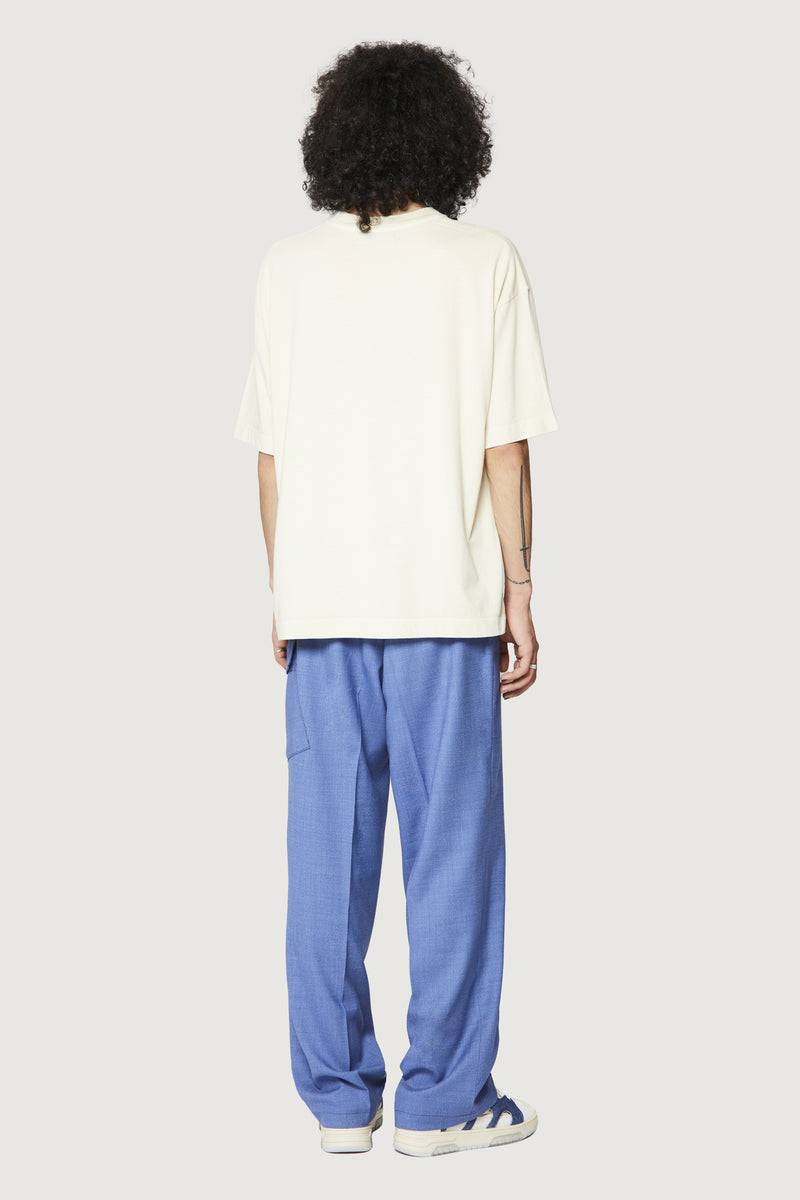 Paura COSTA OVERSIZED T-SHIRT COSMIC LOGO OFF-WHITE Hotsell