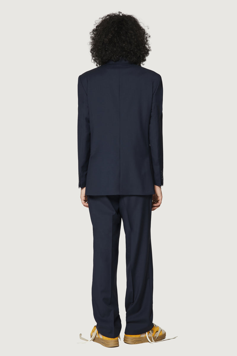 Paura CREW SINGLEBREASTED SUIT JACKET DARK BLUE Vendita Economica