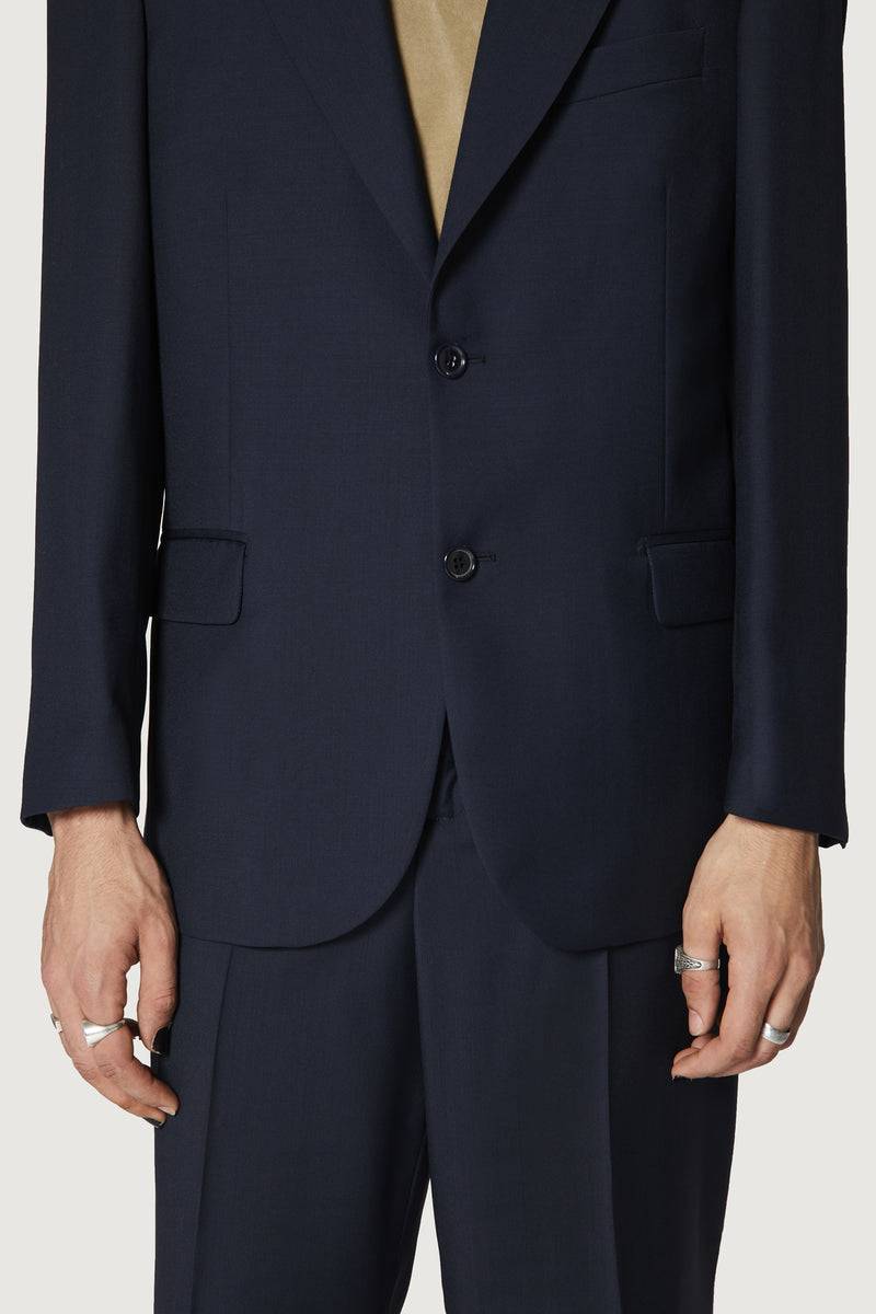 Paura CREW SINGLEBREASTED SUIT JACKET DARK BLUE Vendita Economica