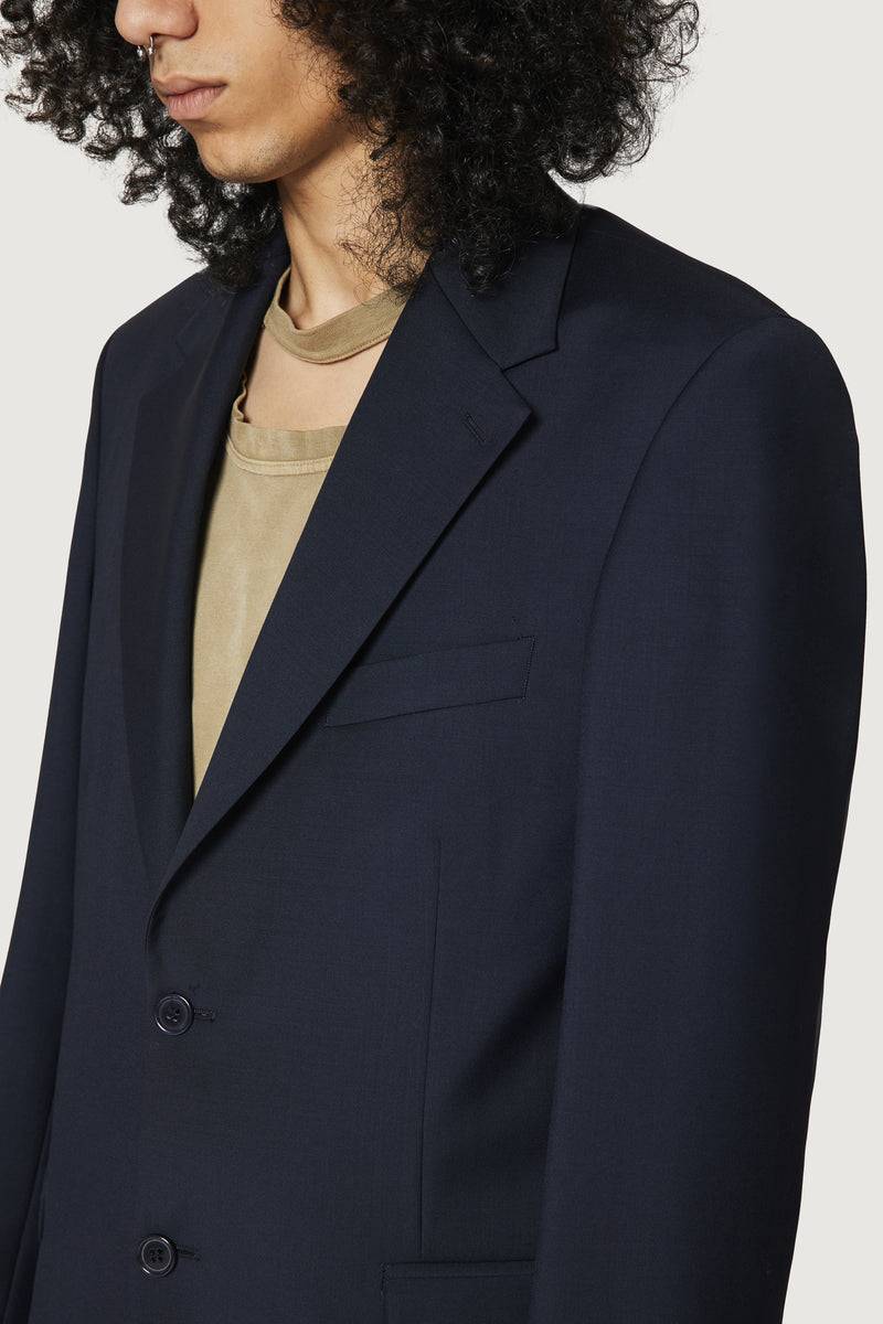 Paura CREW SINGLEBREASTED SUIT JACKET DARK BLUE Vendita Economica