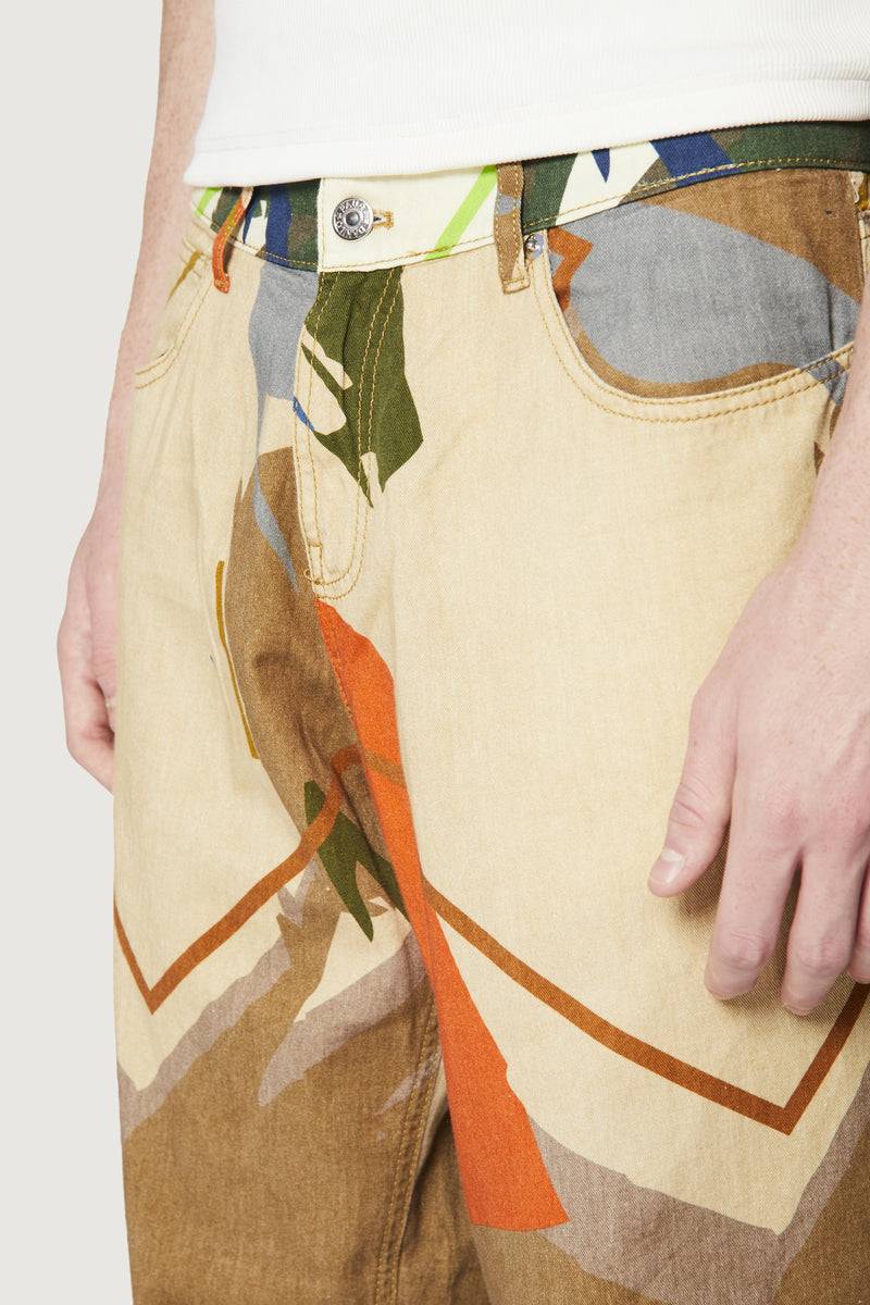 Paura DAVE 5 POCKETS SAND CAMO Saldi Di Fabbrica