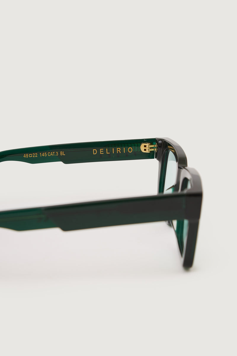 Paura DELIRIO SUNGLASSES BLACK GREEN/CELESTIAL LENS I Più Venduti