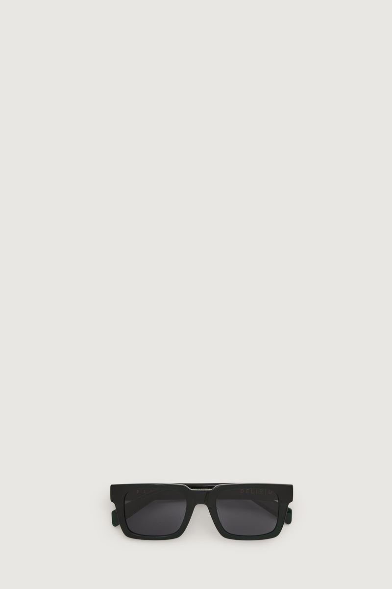 Paura DELIRIO SUNGLASSES BLACK GREEN/GREY LENS Vendite Flash