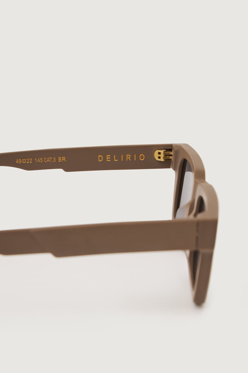 Paura DELIRIO SUNGLASSES MUD/GREY LENS In Saldo