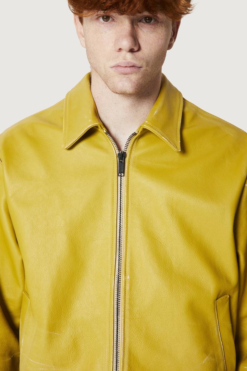 Paura EFREM LEATHER JACKET CEDAR Italy