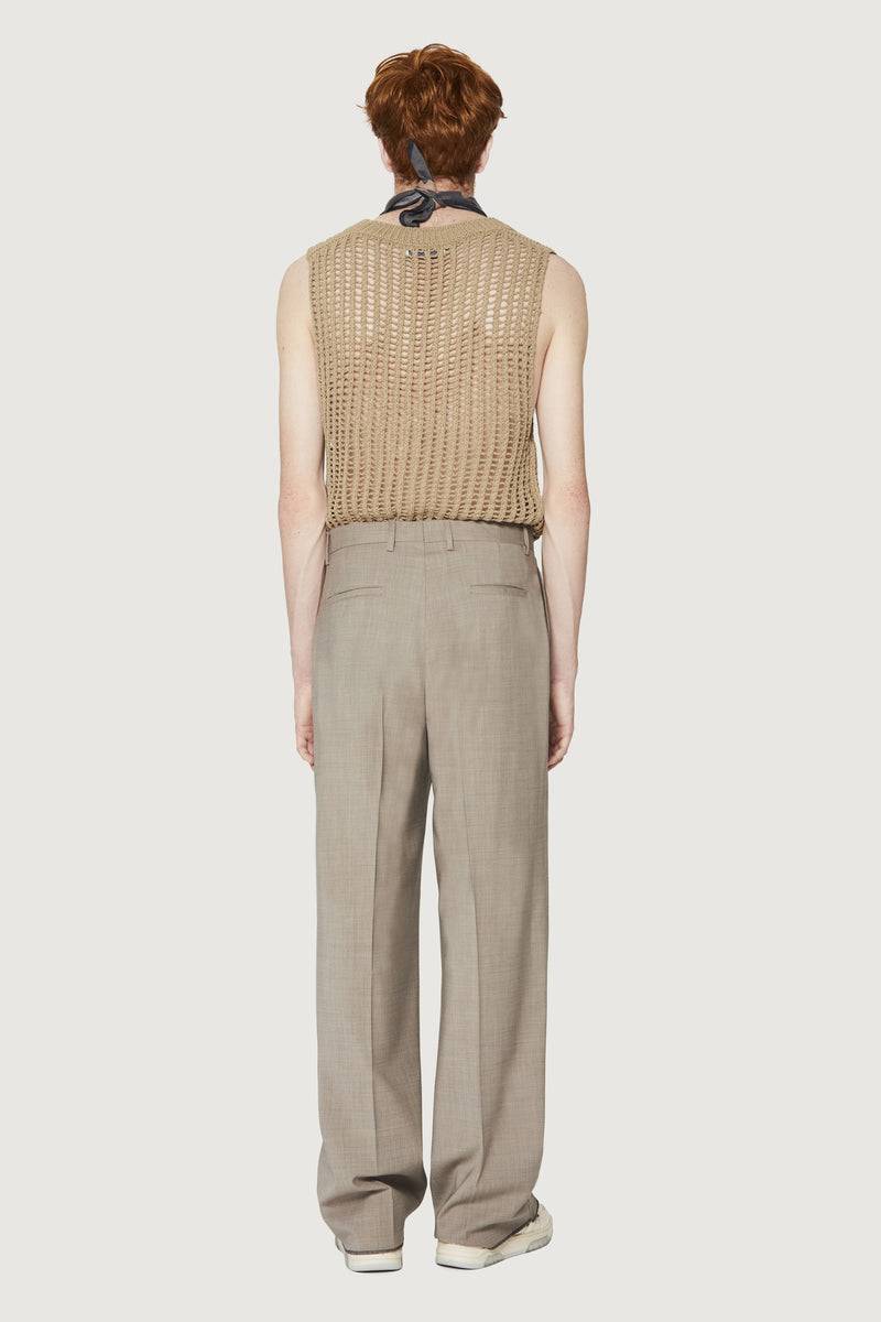 Paura EGON CLASSIC PANTS DOVE GREY Nuovo
