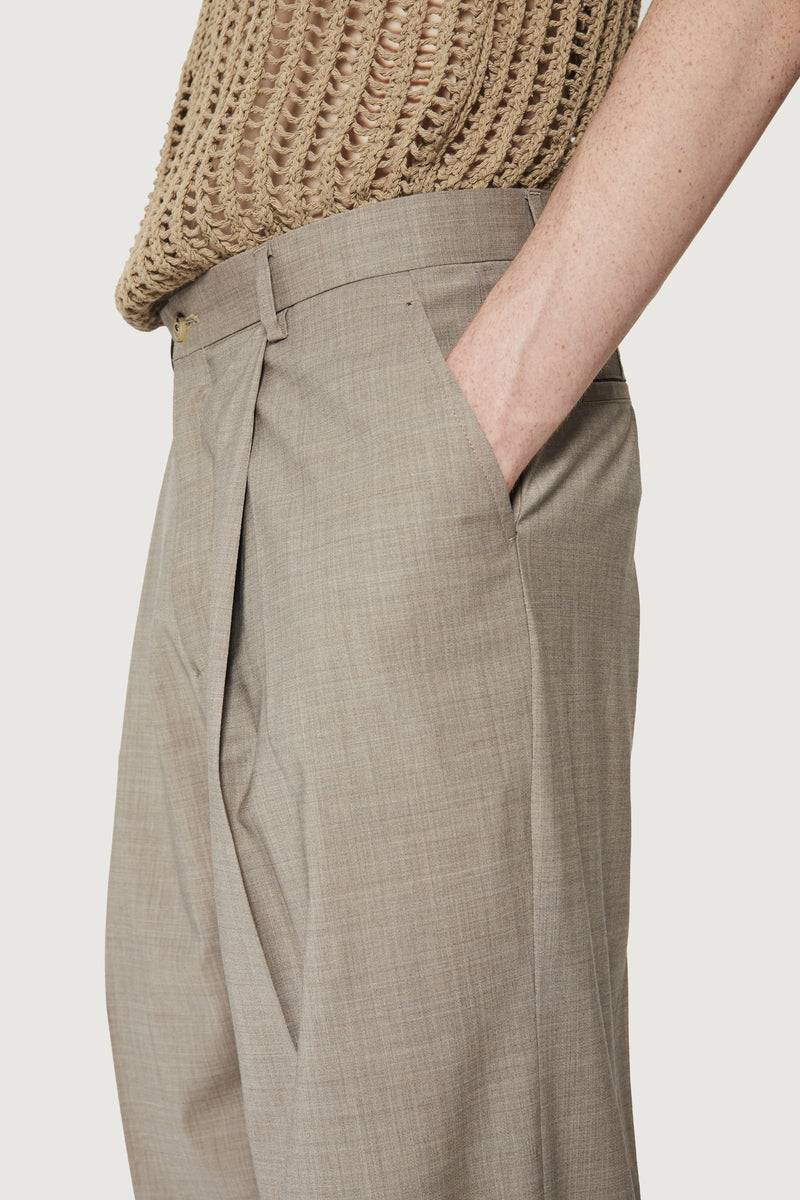 Paura EGON CLASSIC PANTS DOVE GREY Nuovo
