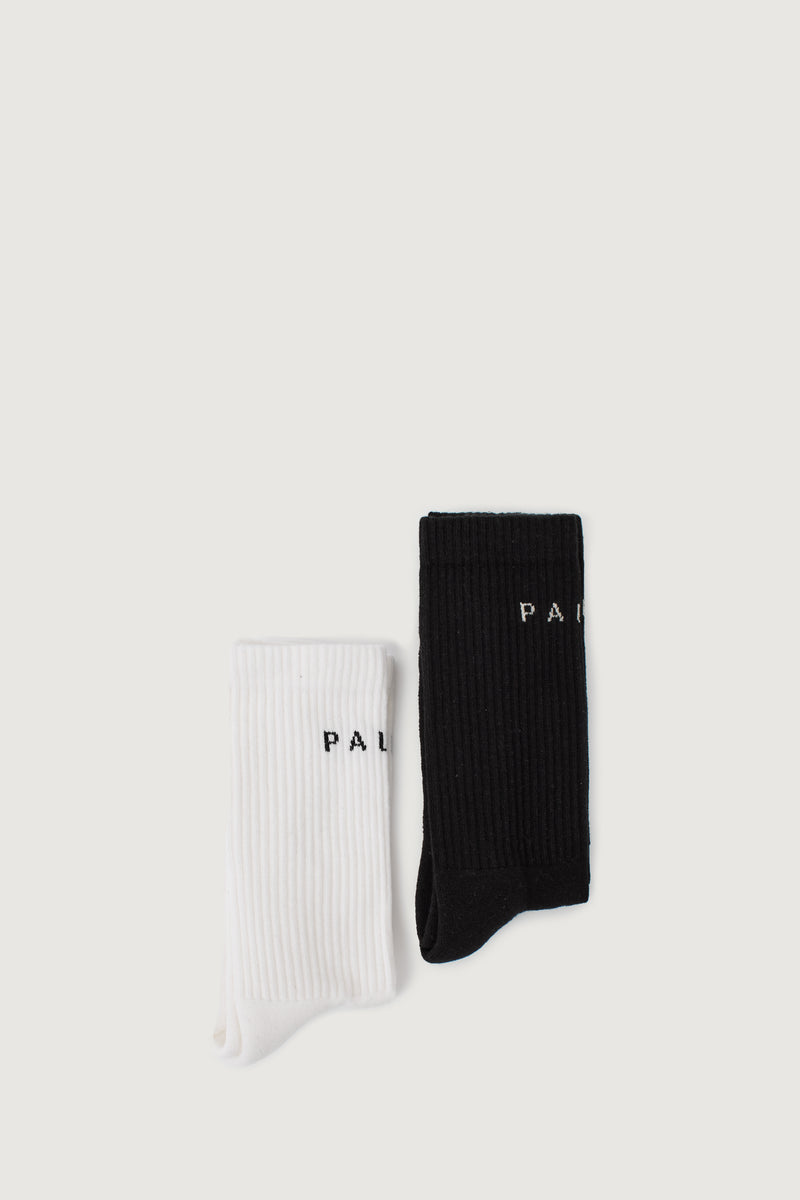 Paura ZEO SOCKS BI-PACK OFF WHITE/BLACK Vendita