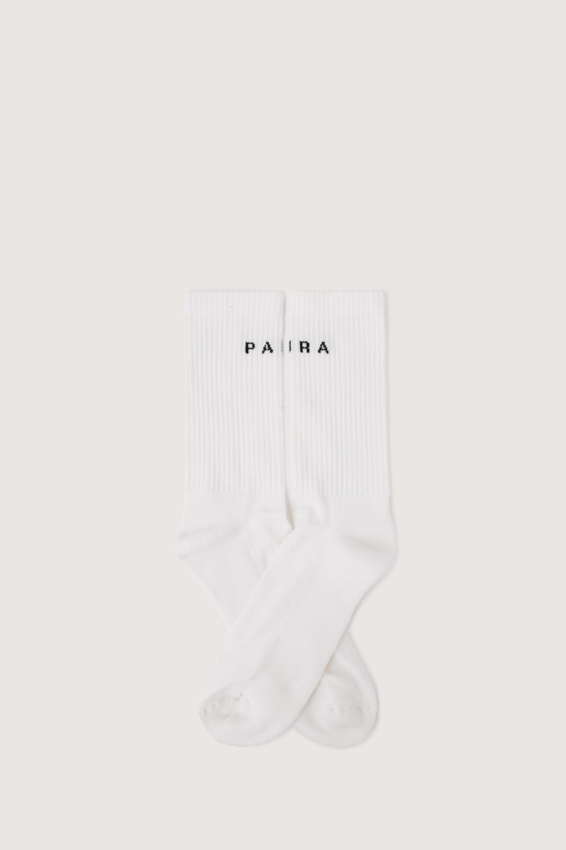 Paura ZEO SOCKS BI-PACK OFF WHITE/BLACK Vendita