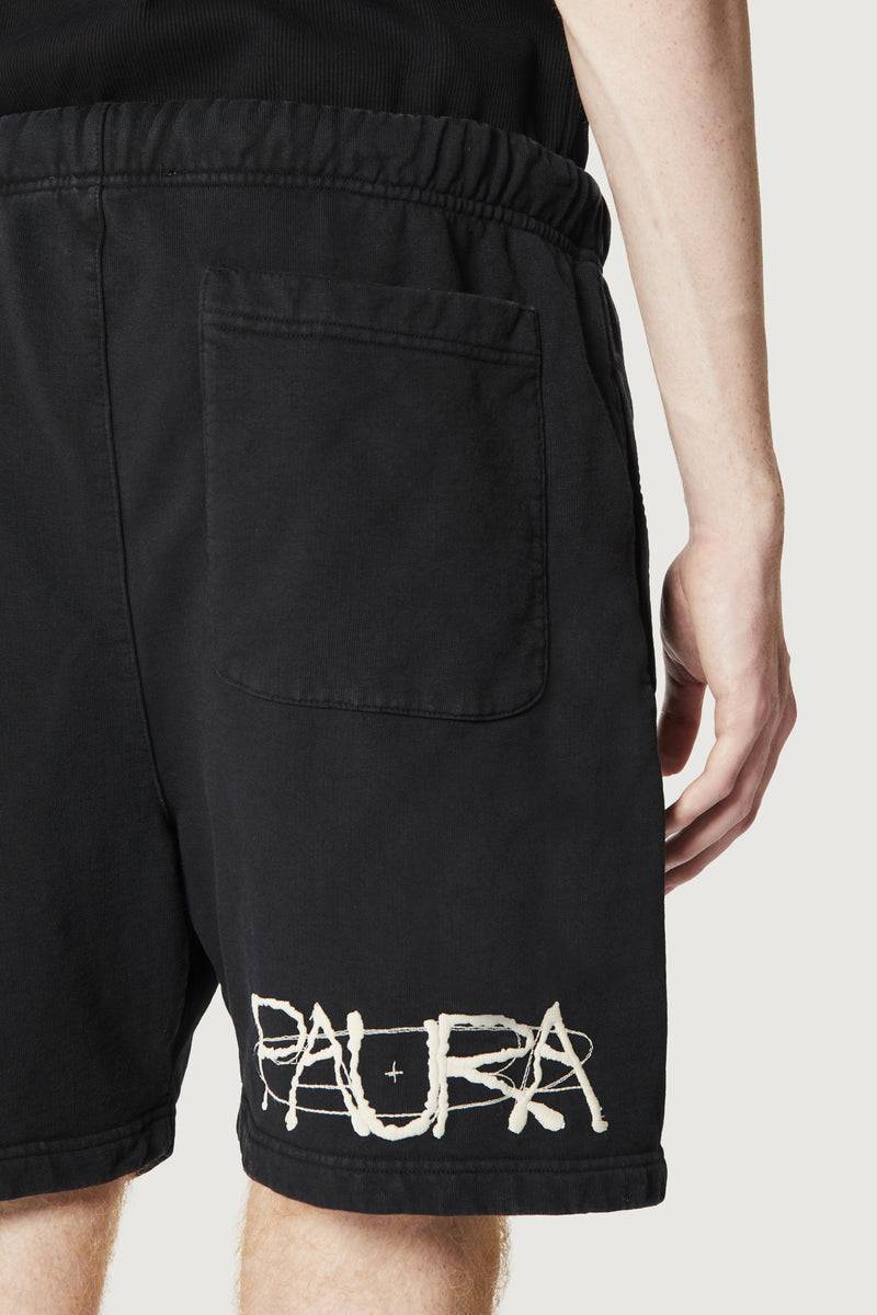 Paura FILIPPO SHORTS COSMIC LOGO BLACK Qualità Garantita