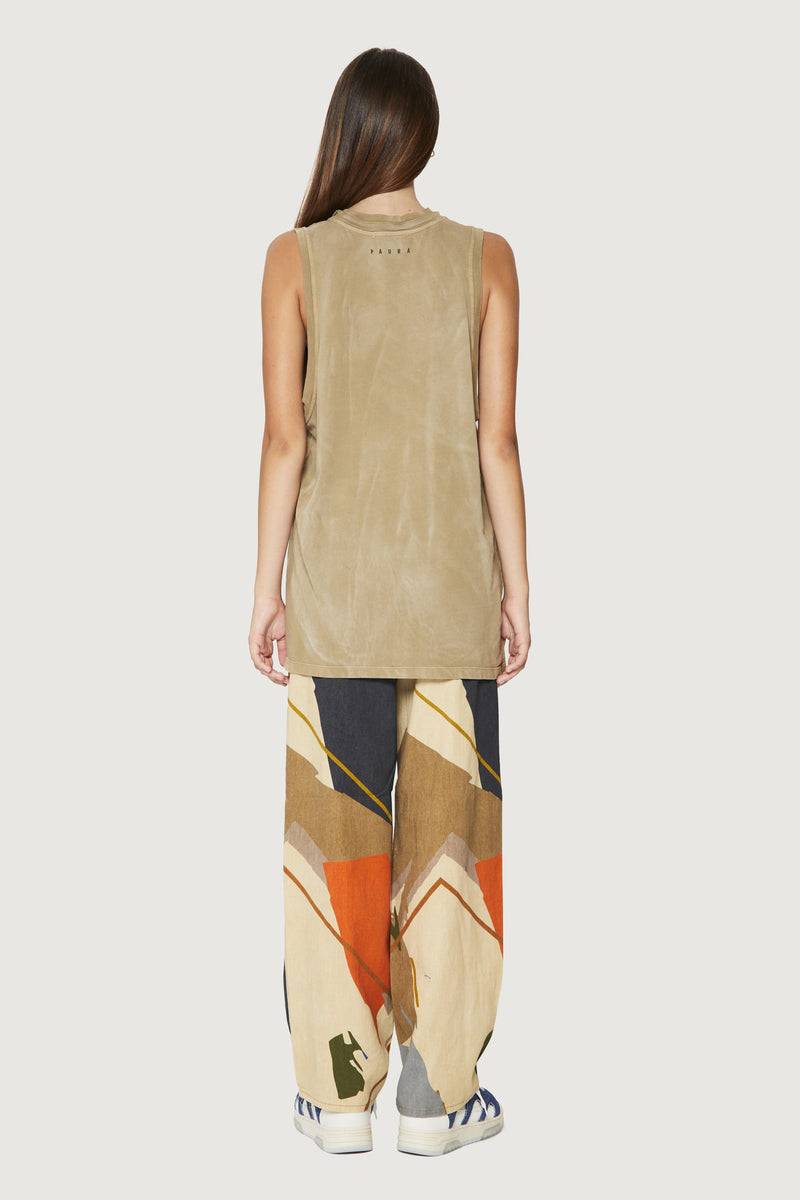 Paura HUGO TANK TOP MUD Affare Del Giorno