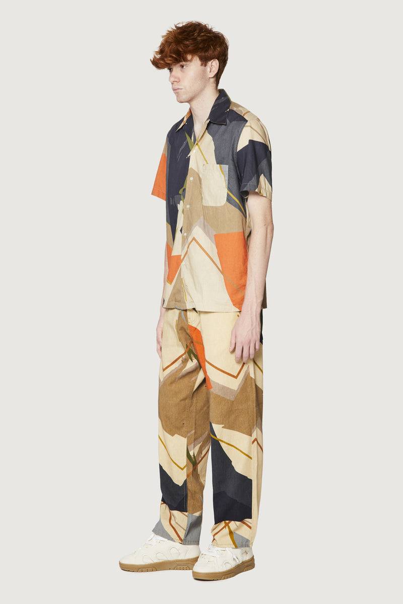 Paura JEREMY BOWLING SHIRT SAND CAMO Novità