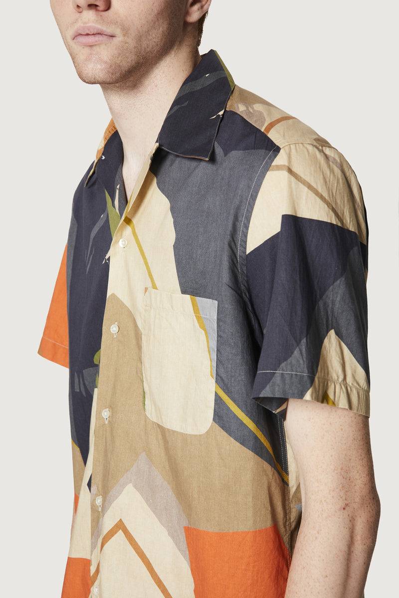Paura JEREMY BOWLING SHIRT SAND CAMO Novità