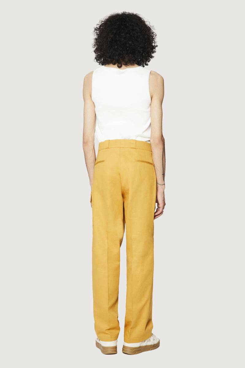 Paura JONIS CLASSIC PANTS OCHER Presa