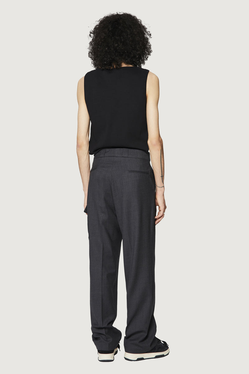 Paura JONIS WORK PANTS BLACK Sconto