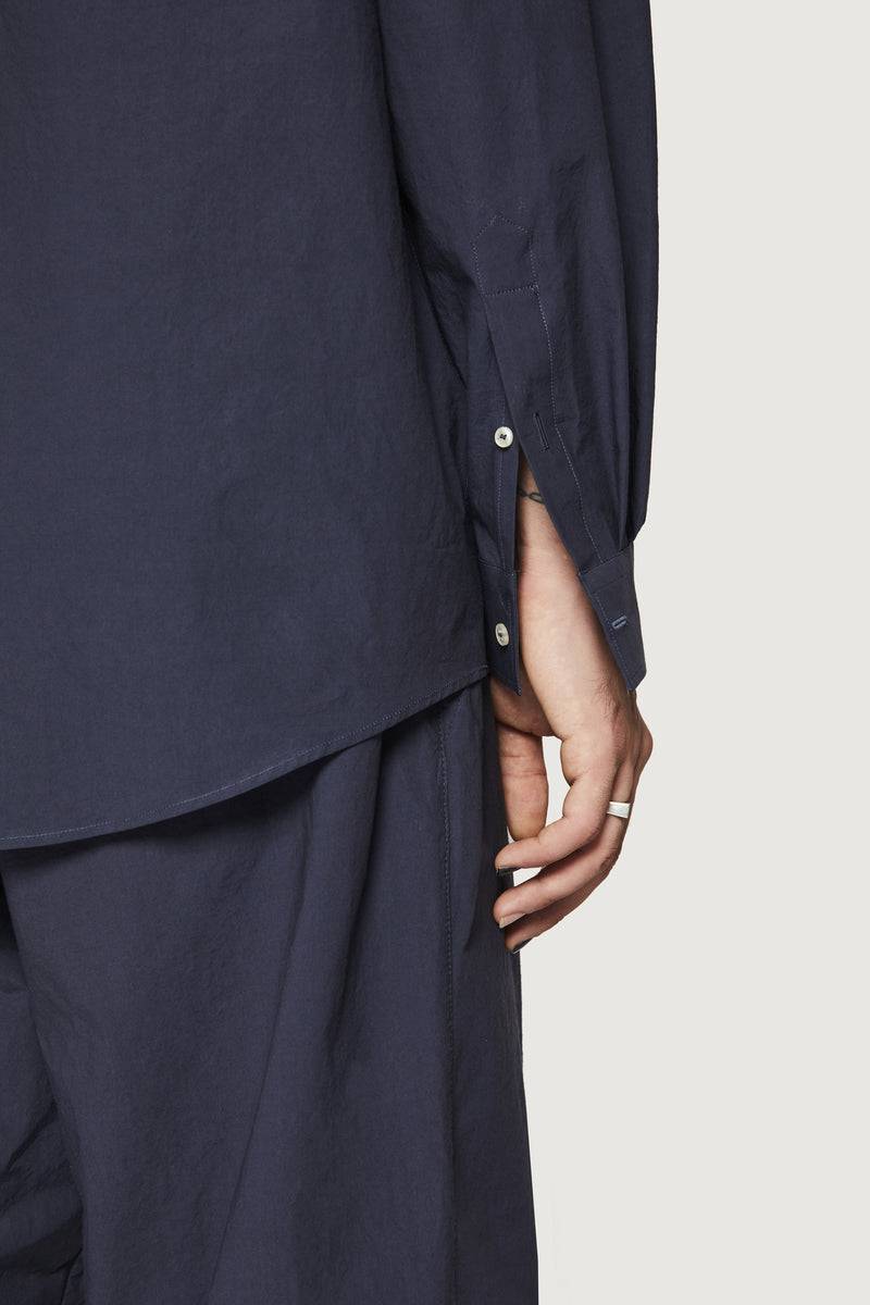 Paura KONIA OVERSIZED SHIRT DARK BLUE Vendita Calda