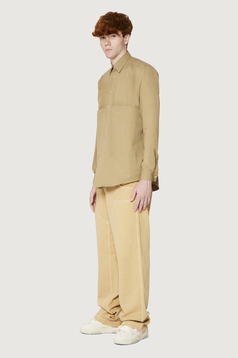 Paura KONIA OVERSIZED SHIRT MUD Vendita Economica