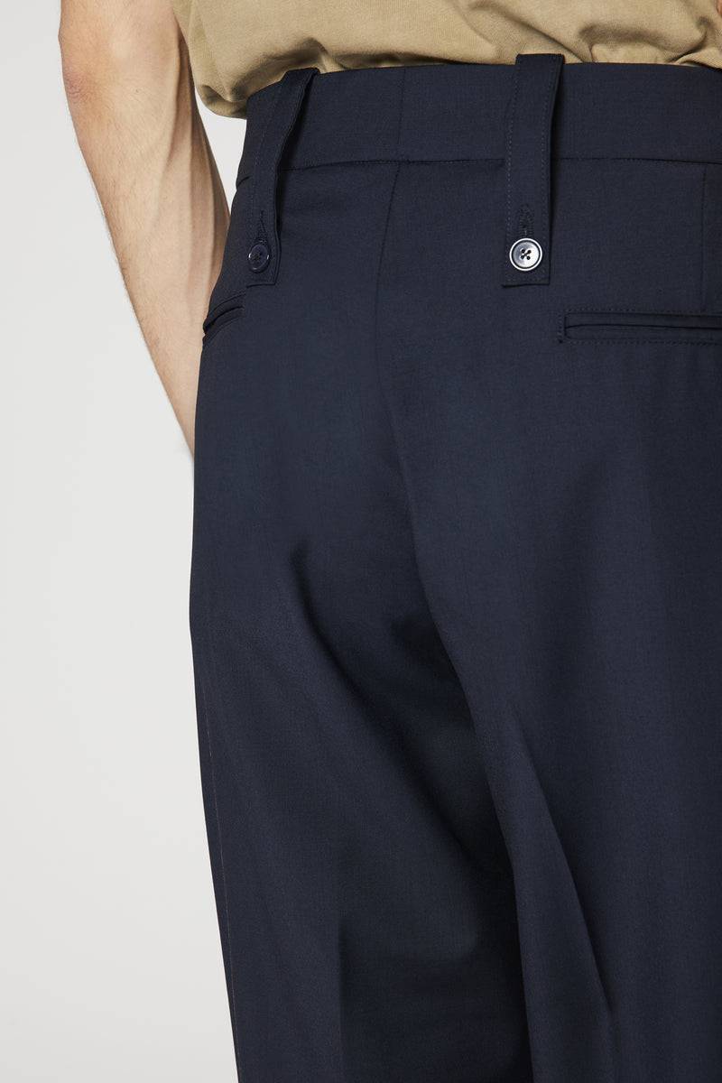 Paura KYROS CLASSIC PANTS DARK BLUE Duty-free