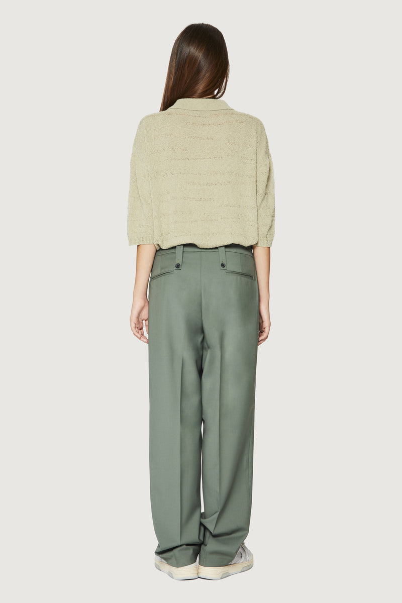 Paura KYROS CLASSIC PANTS SAGE Vendite Flash
