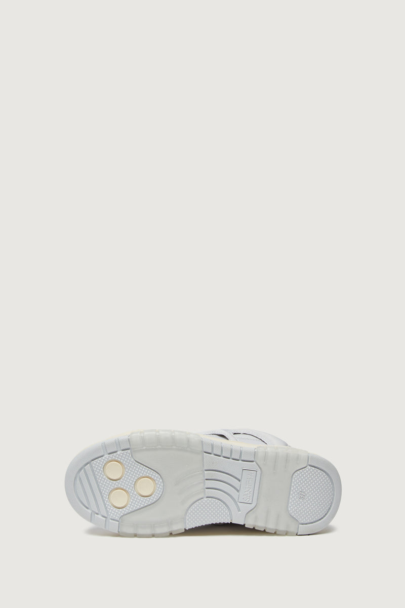 Paura SANTHA MODEL 1 SABOT - LIGHT GREY NYLON Nuovo