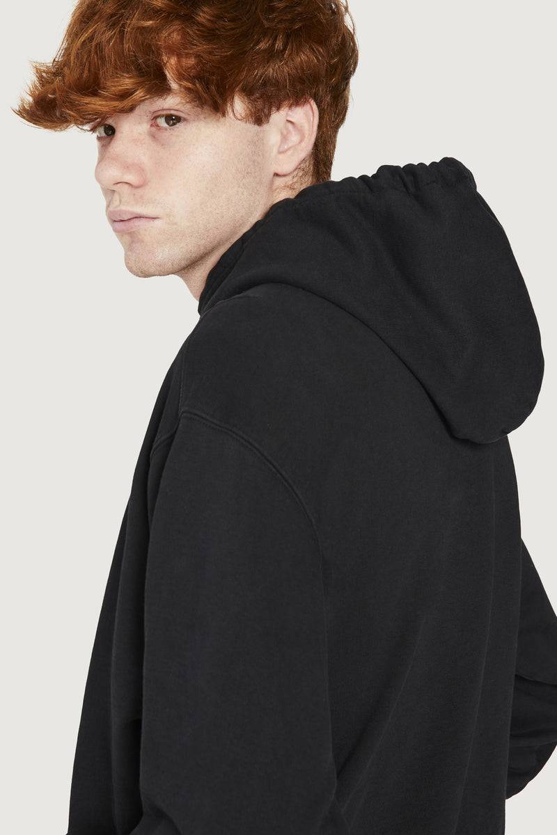 Paura SANTI HOODIE SWEATSHIRT COSMIC LOGO BLACK Negozi Online