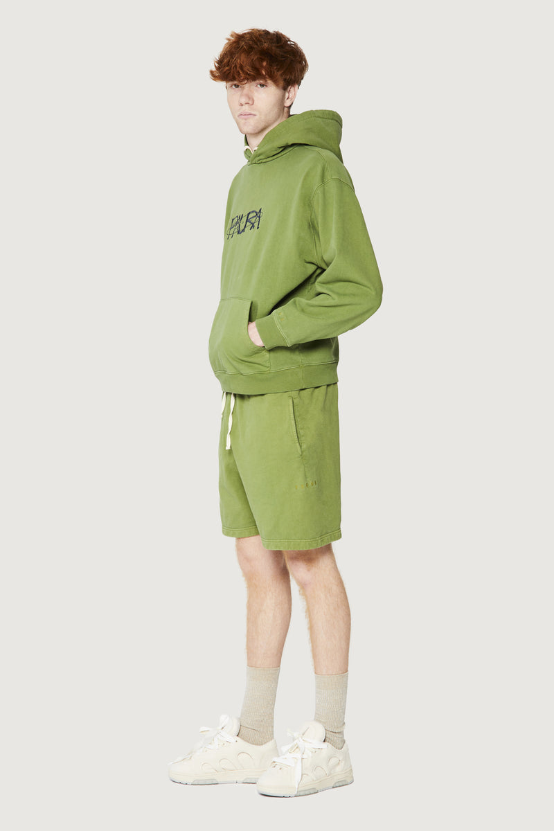 Paura SANTI HOODIE SWEATSHIRT COSMIC LOGO GREEN Affare Del Giorno