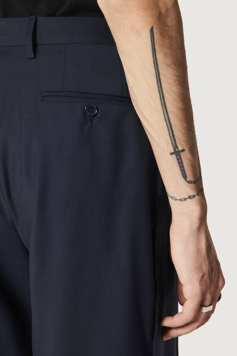 Paura TROY CLASSIC PANTS DARK BLUE Affare Del Giorno