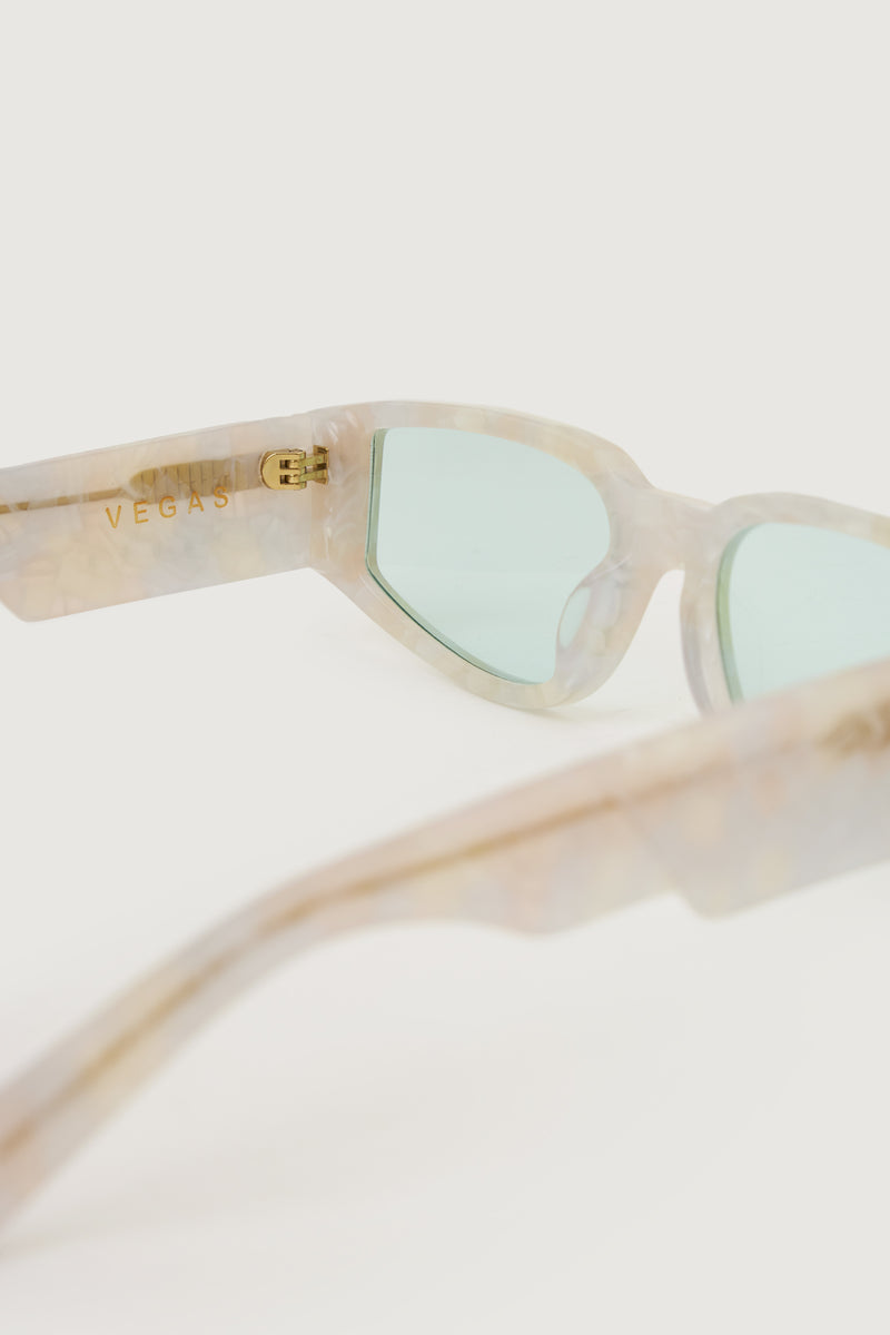 Paura VEGAS SUNGLASSES PEARL/CELESTIAL LENS Convenienza
