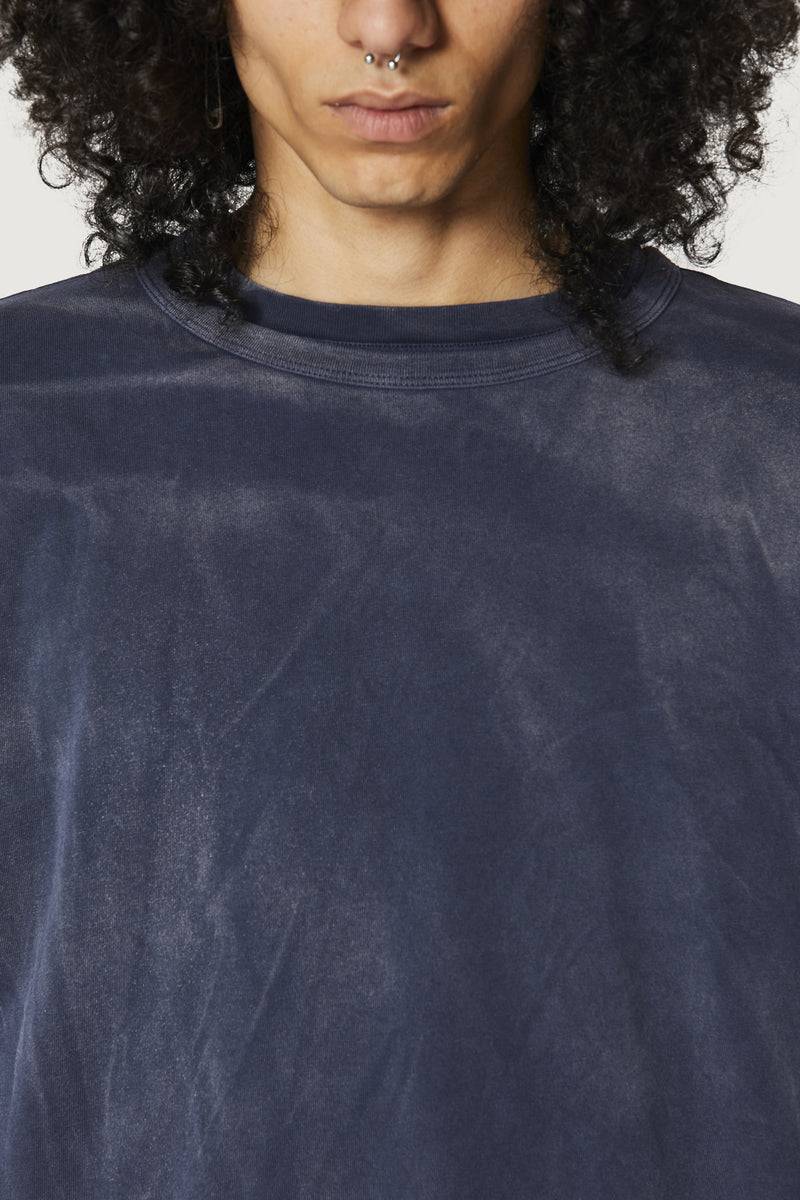 Paura ZENO DOUBLE LAYER LONGSLEEVE DARK BLUE Online