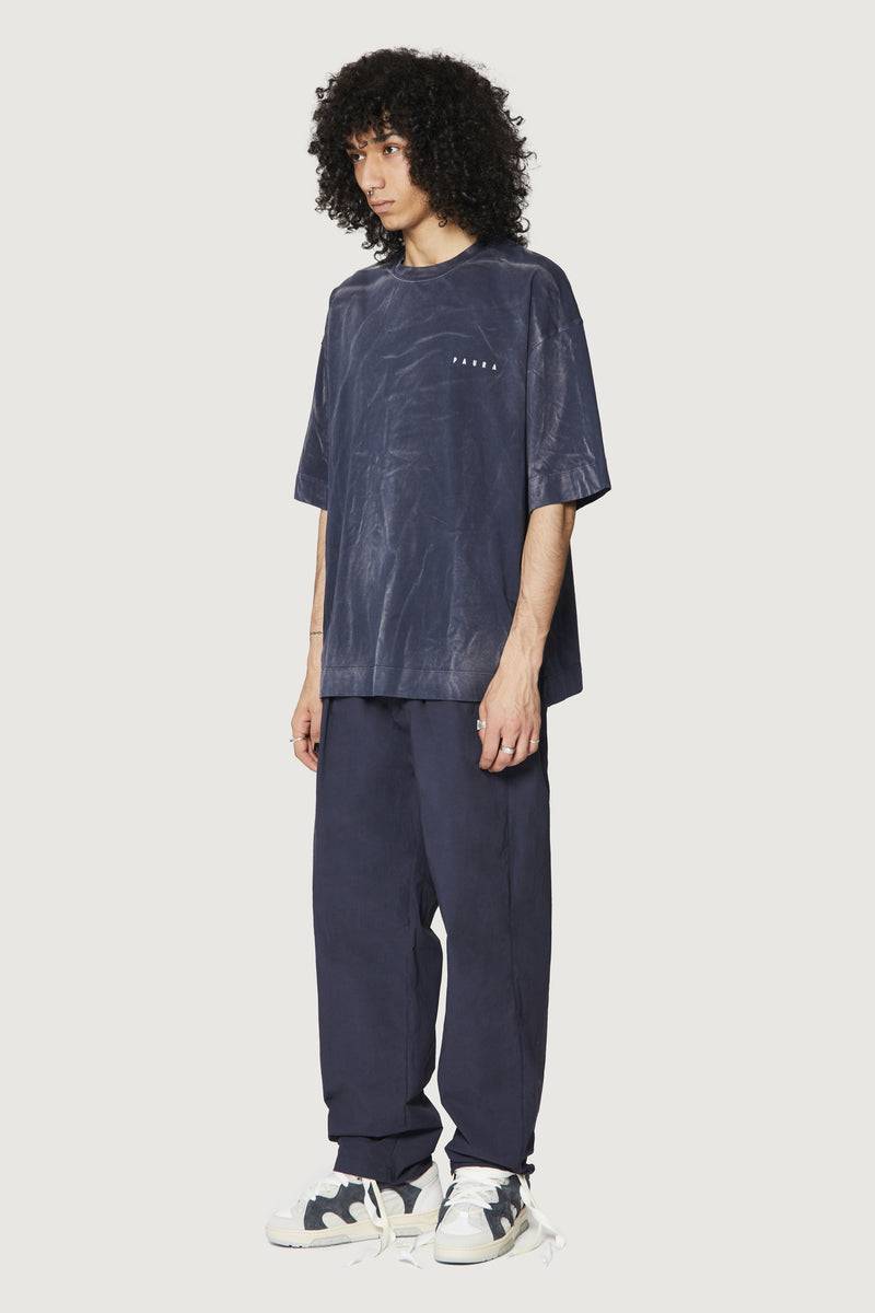 Paura SAID OVERSIZED T-SHIRT DARK BLUE Saldi