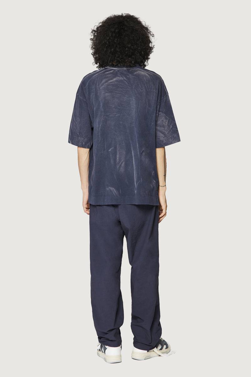 Paura SAID OVERSIZED T-SHIRT DARK BLUE Saldi