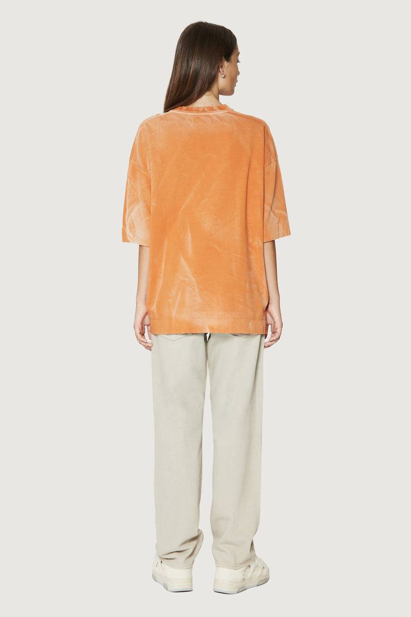 Paura SAID OVERSIZED T-SHIRT ORANGE Hotsell
