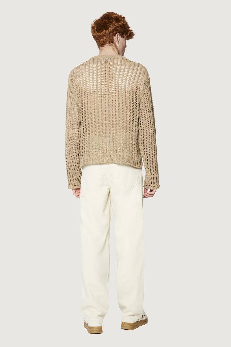 Paura RAOUL SWEATER MUD Negozi Online